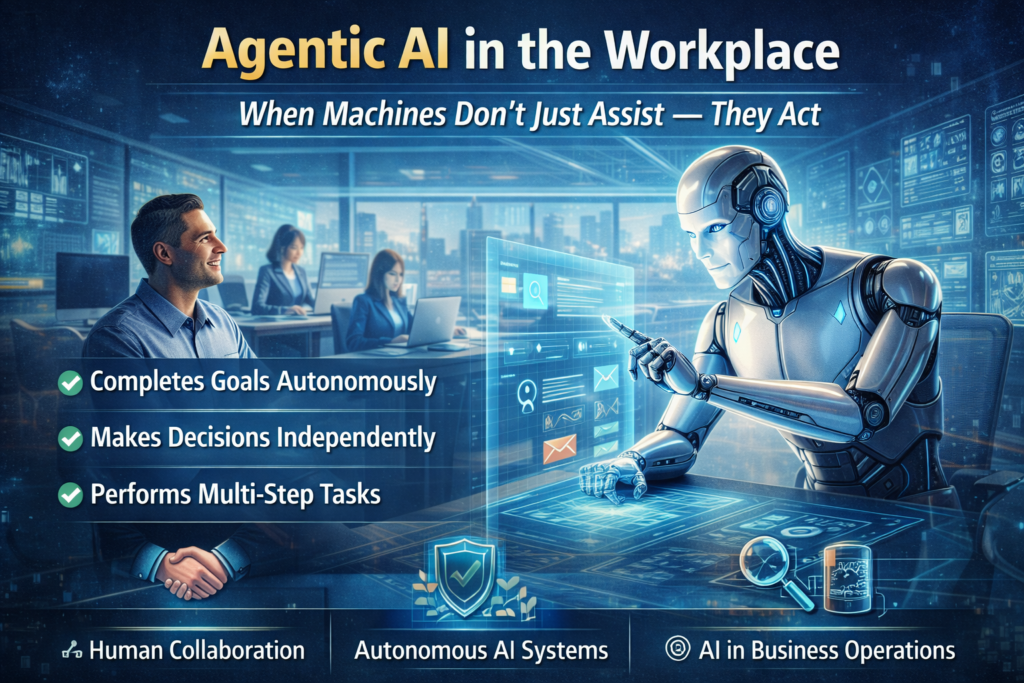 Agentic AI in the Workplace: When Machines Don’t Just Assist They Act ...